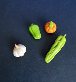 Dollshouse mini vegetables