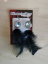 Black Feather Earrings
