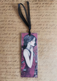 Woman bookmark