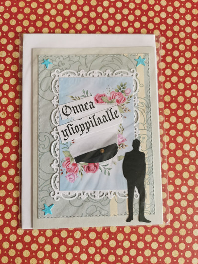 Kortti ylioppilaalle poika 
