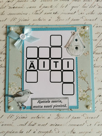 Handmade mother's day card