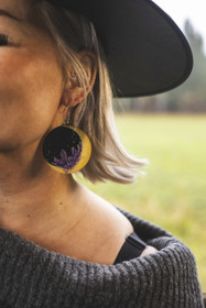 Moon earrings