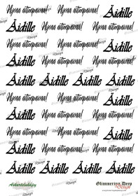 Text sheet A4 for Mom