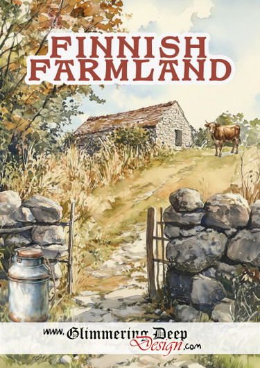 Craft book Finnish Farmland A4
