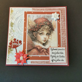 Fairy Christmas card