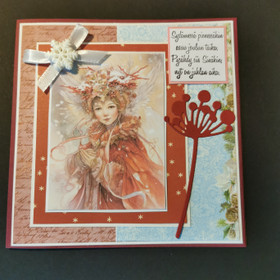 Fairy Christmas card