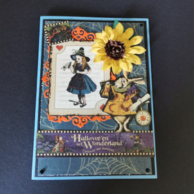 Hallowe'en In Wonderland card