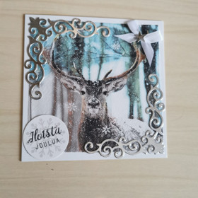 Deer Christmas card