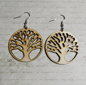 Elämänpuu korvakorut