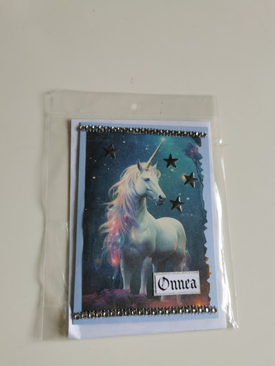 Unicorn card