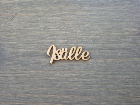 Birch plywood text Isälle