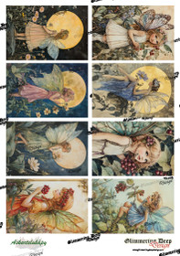 Card picture sheet Fairy 1