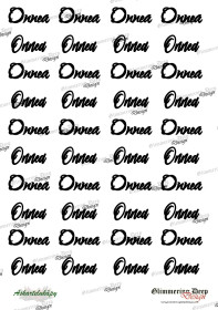 Text sheet A4 Onnea