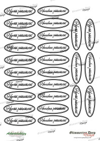 Text sheet A4 Easter