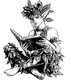 Stamp Green Forest Fairies fairy Kael
