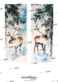 Long card image reindeer 1