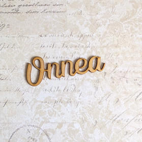 Birch plywood text Onnea