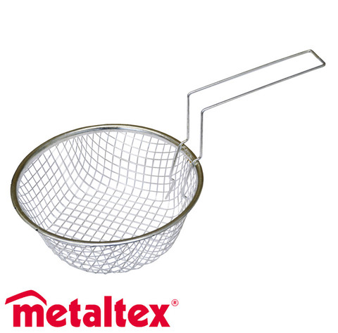 Friteeraus siivilä 18 cm kahvalla 4kpl