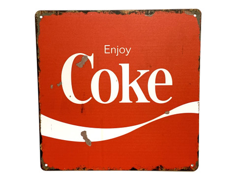 Nostalgisia Coca-Cola peltikylttejä 24kpl 3,50€ kpl