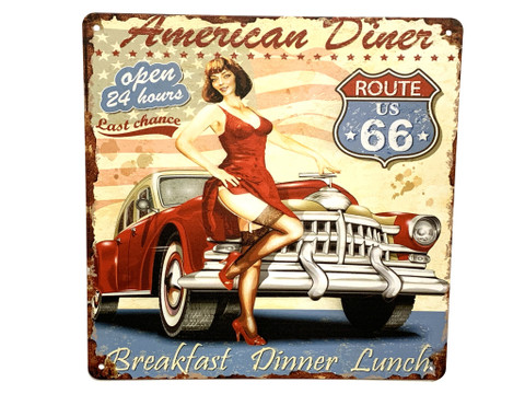 Nostalgisia Garage ja Servise peltikylttejä 24kpl 3,50€ kpl