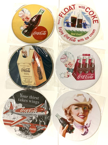Nostalgisia isoja Coca-Cola peltikylttejä 25kpl 3,50€ kpl