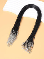 Keinonahka kaulaketju lenkeillä 30kpl 19,6 senttiä kpl