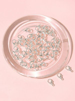 metalli lukkoja ketjuihin 50kpl