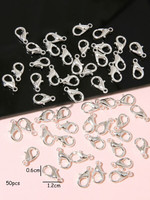 metalli lukkoja ketjuihin 50kpl
