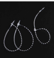 Tuote kiinnityslenkki kirkas eri kokoja 1000 kpl