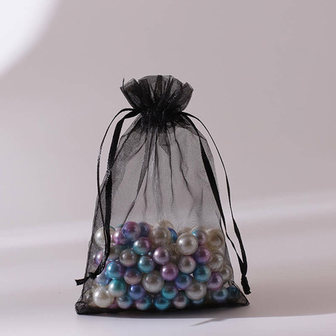 Lahjapussi Musta 7x9cm 100kpl 