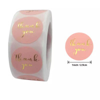 Kiitos tarra 500kpl 1,90€ rulla Vaal.punainen.