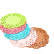 Mukin silikoni alunen 30 kpl 0,15€ kpl