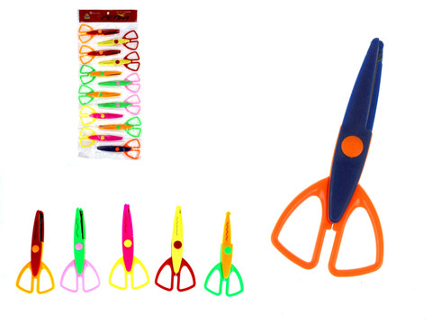 Kuviosakset 13,5cm 12 kpl 0,45€ kpl