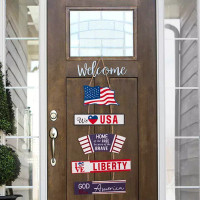 U.S.A Seinäkoriste puinen