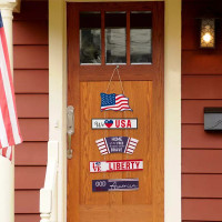 U.S.A Seinäkoriste puinen