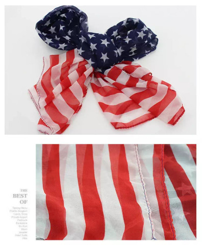 U.S.A Huivi punainen pää 
