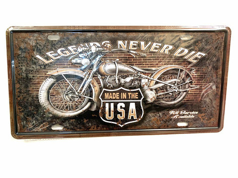 Peltikyltti Motorbike USA