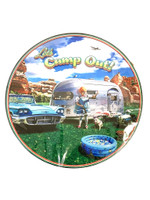 Nostalginen pyöreä peltikyltti 30cm 