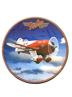 Nostalginen pyöreä peltikyltti 30cm 