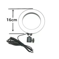 Selfie kuvausvalo 16cm