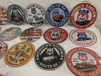 USA Route 66 peltikylttejä 30kpl 3,50€ kpl Nyt 1,75€ kpl