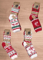 Naisten Joulun Alpakka sukat koot 36-41 3 paria 2,50€ pari