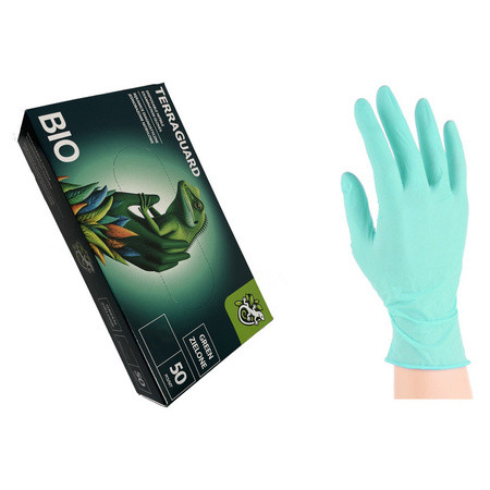 Nitriili käsine Vihreä 50 kpl koko M