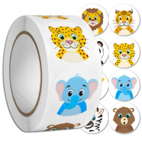 Lasten tarroja 500kpl/rulla 5 rullaa 0,99€ rulla