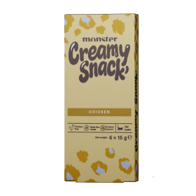 Monster Cat Creamy Snack Chicken 6x15 g