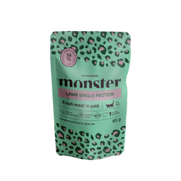 Monster Cat Pouches Adult Lamb 85 g