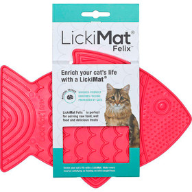 LickiMat Aktivointimatto Cat Felix kissalle, 22 x 16 cm