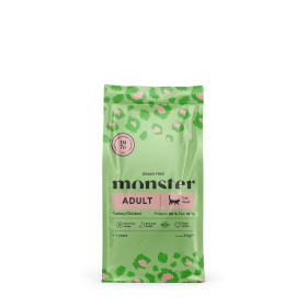 Monster Cat Grain Free Adult Turkey/Chicken