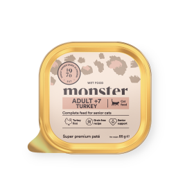 Monster Cat Senior Turkey Paté 85 g