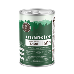Monster Dog Adult Single Protein Lamb 400g